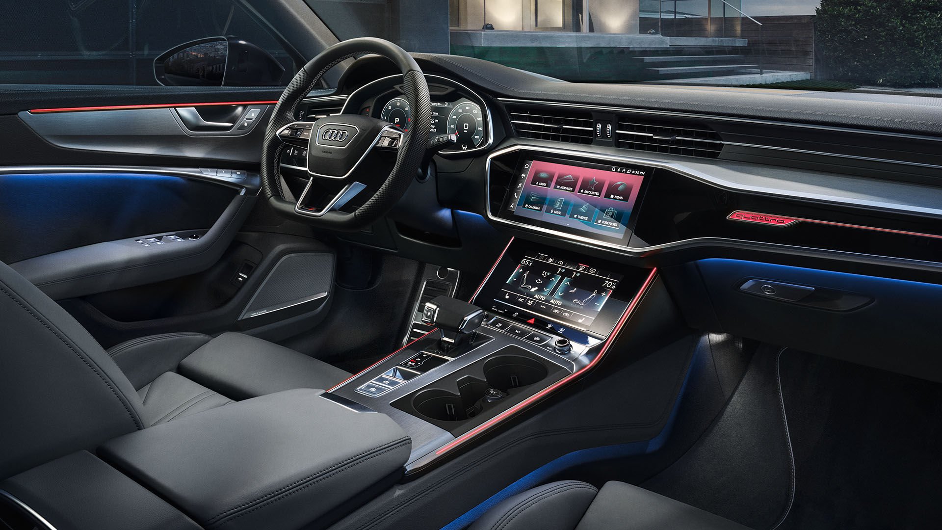 imagen de un audi del renting flexible de cality