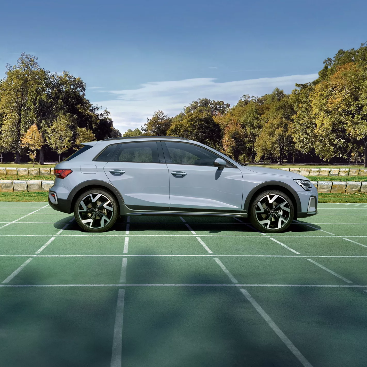 audi color gris del renting flexible de cality